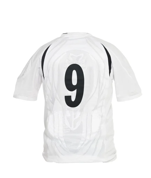 Fotbalové tričko s číslem 9 — Stock fotografie