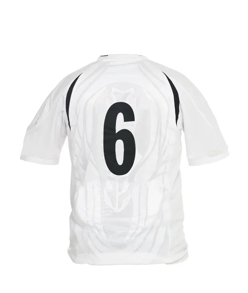 6 축구 셔츠 — 스톡 사진