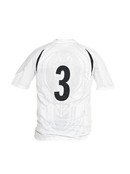 A 3-as szám labdarúgó-shirt — Stock Fotó