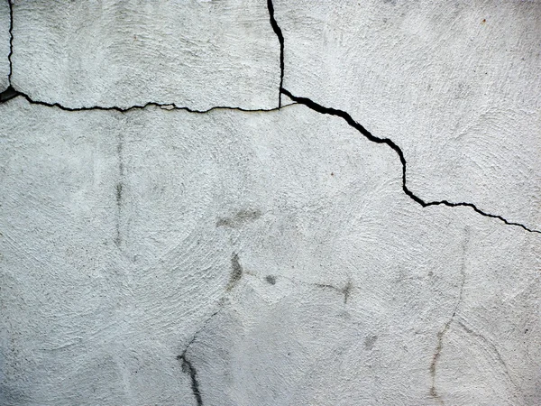 Fissuras de cimento — Fotografia de Stock