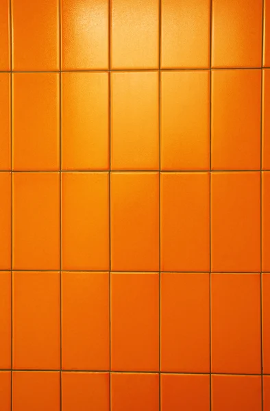 Parede telhas laranja — Fotografia de Stock