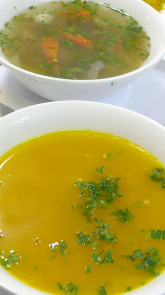 Soups — Stock Photo, Image