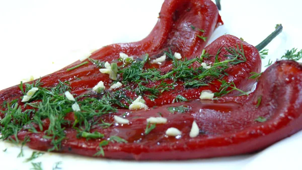 Pečené papriky — Stock fotografie