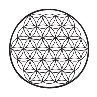 Flower of life vector clipart