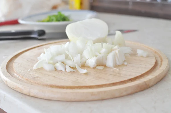Chopped onion — Stock Photo, Image