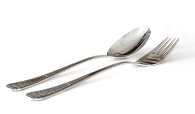 Fork and spoon clipart