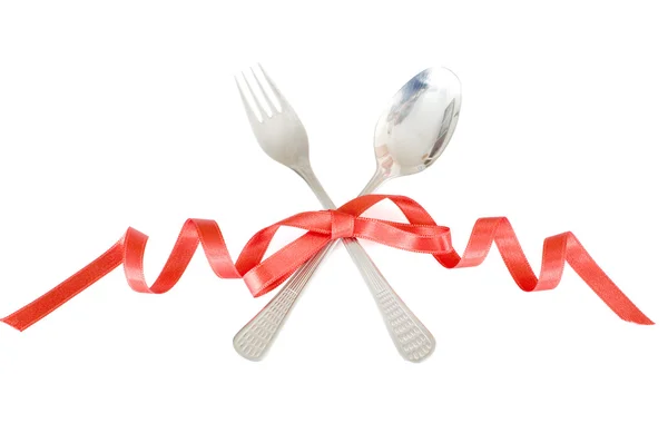 Fork and spoon — Stock Photo, Image