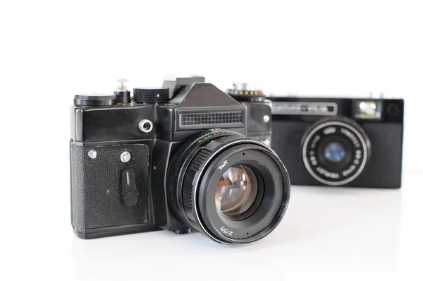 Vintage kameralar — Stok fotoğraf
