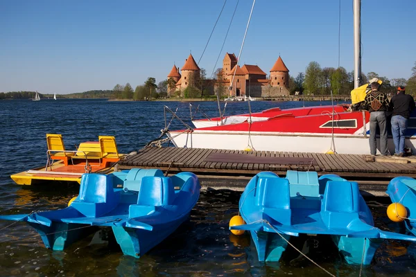 Trakai Island Castle, Lithuania — Stock Photo, Image