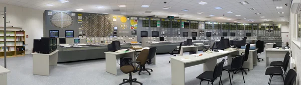 Kontrollraum - Kernkraftwerk — Stockfoto