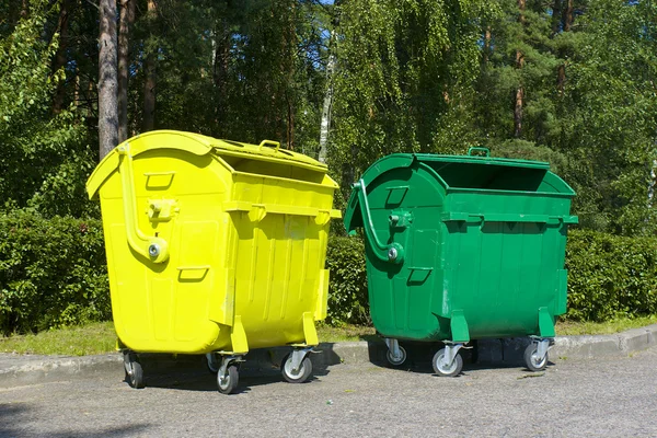 쓰레기 콘테이너 — 스톡 사진