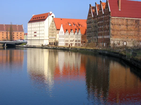 stock image Gdansk in sunny day