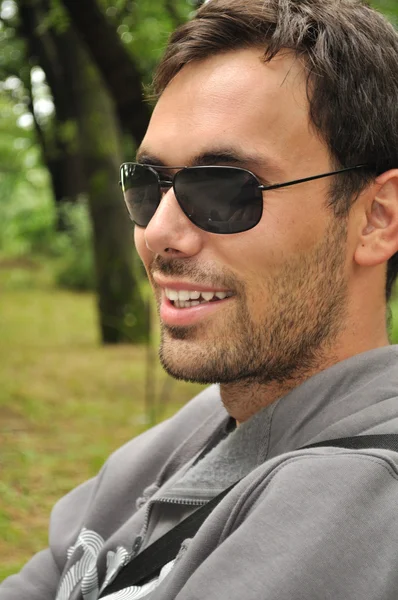 stock image Young man smiling