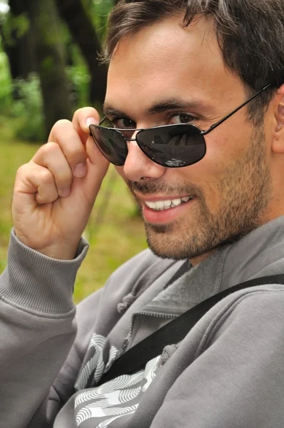 Stock image Young man smiling