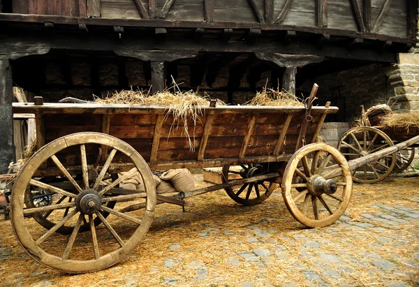 stock image Cart with hay