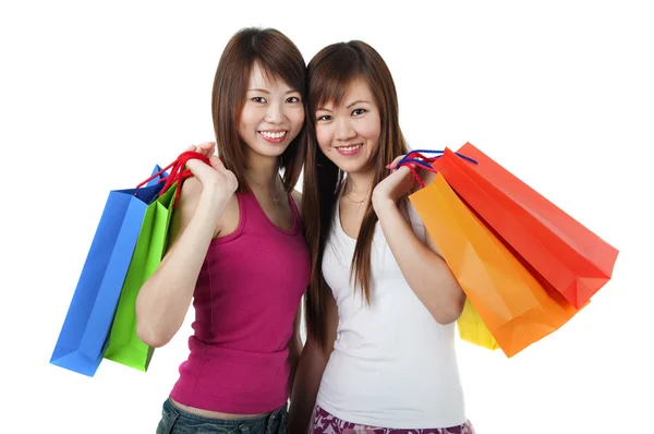 Happy Shoppers — Stock Photo, Image