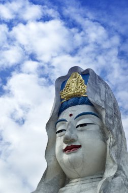 Guanyin statue clipart