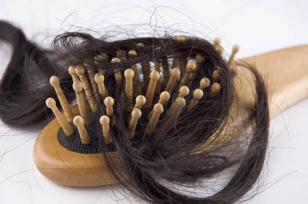 Потеря волос — стоковое фото