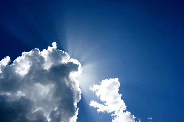 아름다운 푸른 하늘 — 스톡 사진