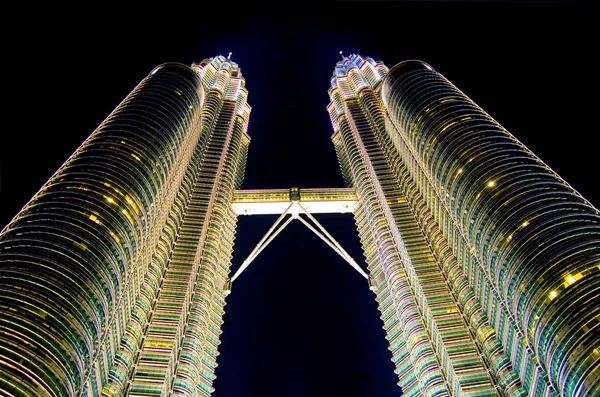 Petronas İkiz Kuleleri, Kuala Lumpur — Stok fotoğraf