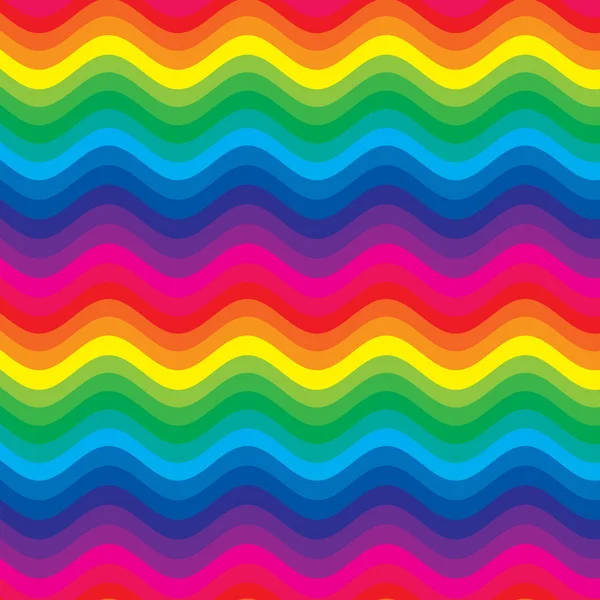 stock image Colorful rainbow waves