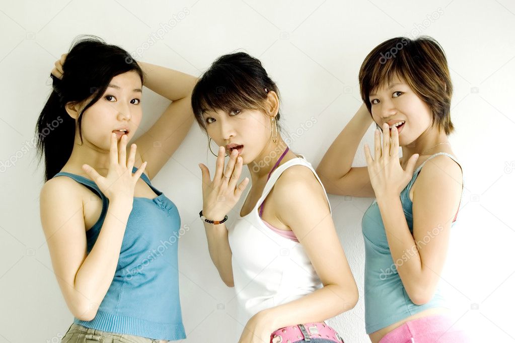 Asian Teen Hd Group - Big surprise Stock Photo by Â©szefei 2765202