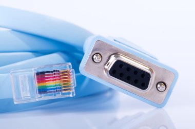 Console cable rj45 clipart