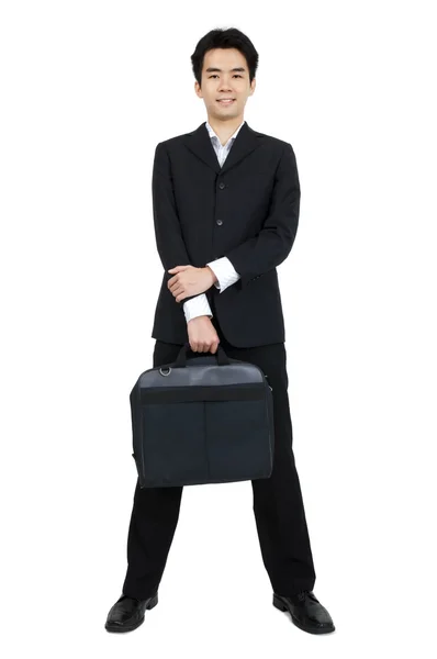 Volledige lichaam Aziatische zakenman — Stockfoto