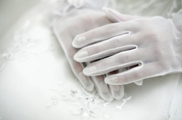 Mãos da noiva — Stock Fotó