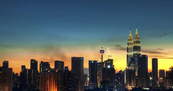 Kuala Lumpur é a capital da Malásia . — Fotografia de Stock