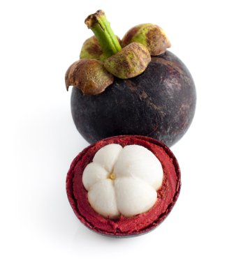 Mangosteen clipart