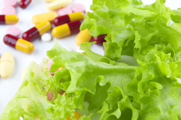 Sebze ve vitaminler — Stok fotoğraf