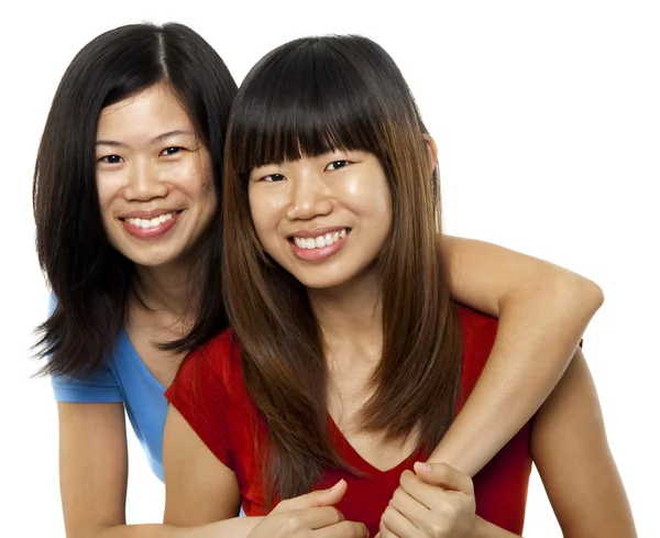 Asian sisters — Stock Photo, Image