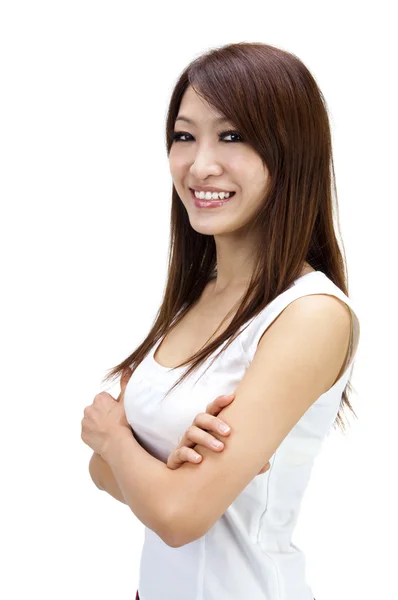 Casual Young Woman — Stock Photo, Image