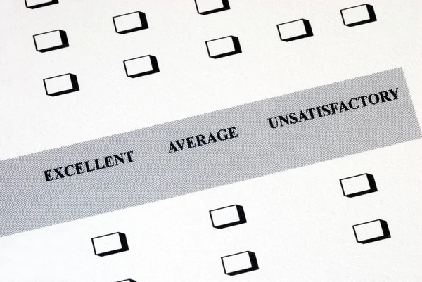 Müşteri memnuniyeti Anketi doldurun — Stok fotoğraf