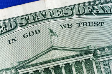 In God We Trust from the dollar bill clipart