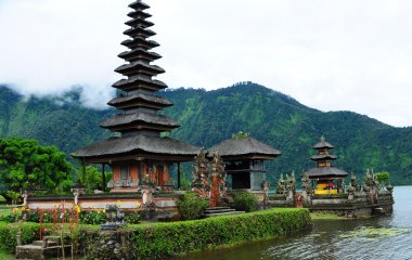 Bali temple clipart