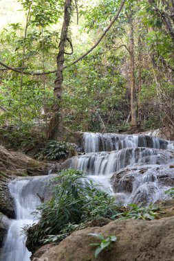 cascada en selva en Tailandia