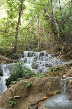 cascada en selva en Tailandia