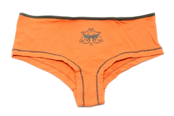 Feminine underclothes, orange — Stock Photo, Image