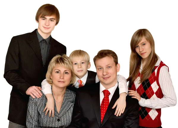 Rodinný portrét — Stock fotografie