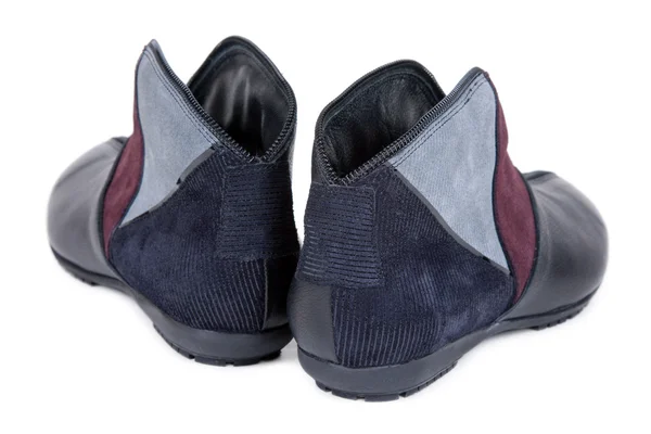 Pereche de pantofi corduroy tip în spatele — Fotografie, imagine de stoc
