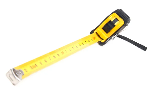 Black tape measure — Stock Photo, Image