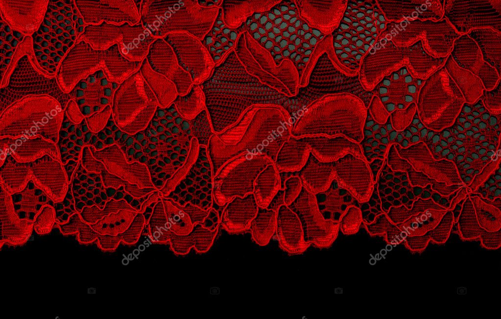 Red lace stock image. Image of ornamentations, texture - 2362843