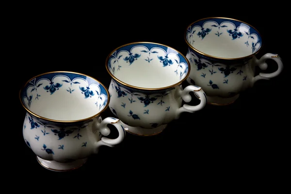 Três xícaras de chá — Fotografia de Stock