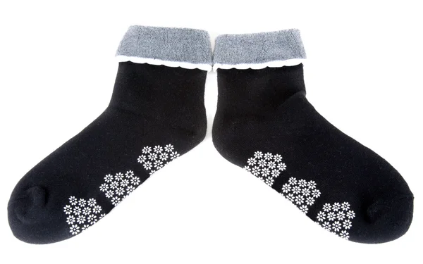 Teplé ponožky pár — Stock fotografie