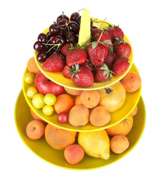 stock image Fruits in green vase