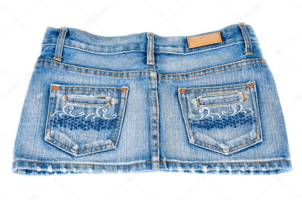 Jeans mini skirt Stock Photo by ©Ruslan 3294723