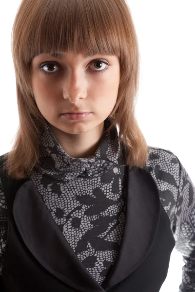 Portrait of the young girl — Stock Photo, Image