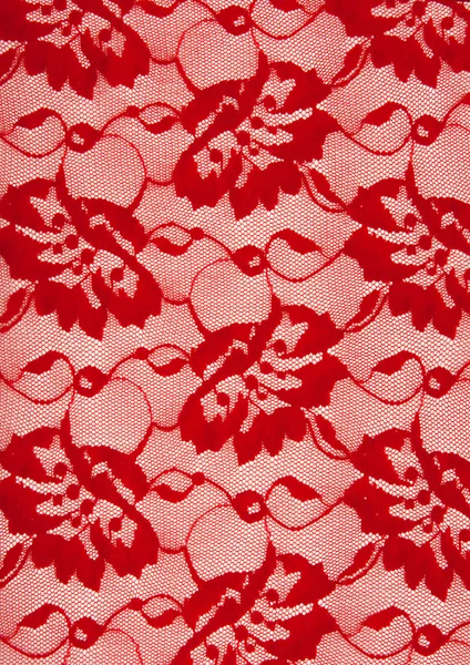Background from red lace — Stock Photo, Image